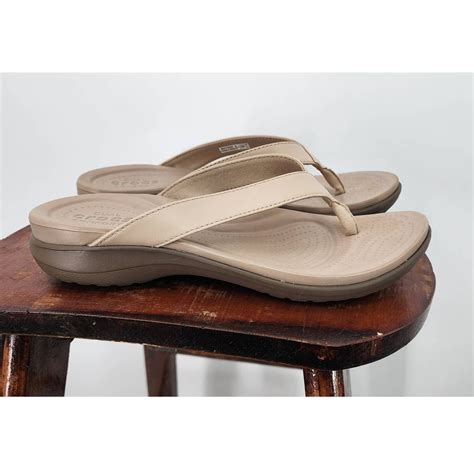 Crocs Classic Iconic Comfort Thong Sandal Flip Flop T Gem