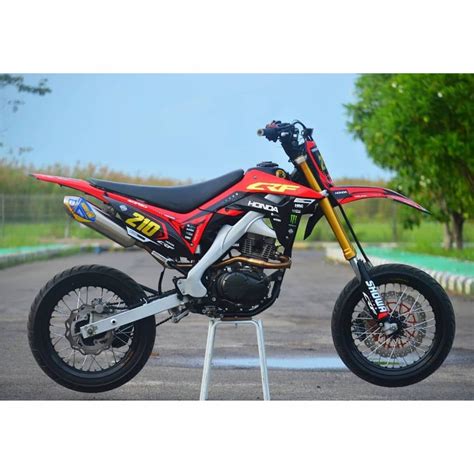 Jual Decal CRF Hitam Merah Full Body Decal Crf Terbaru 2023 Shopee