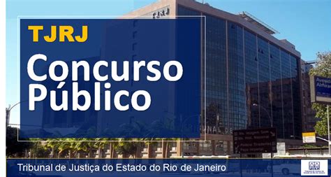 Concurso Tjrj Edital Confirmado Com 100 Vagas Para Candidatos De Nível