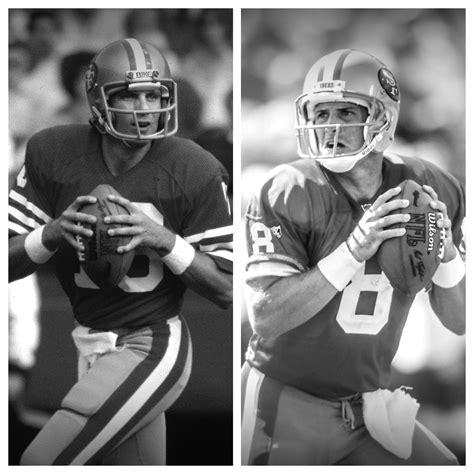 Joe Montana vs Steve Young Stats Comparison | Career Side by Side Records