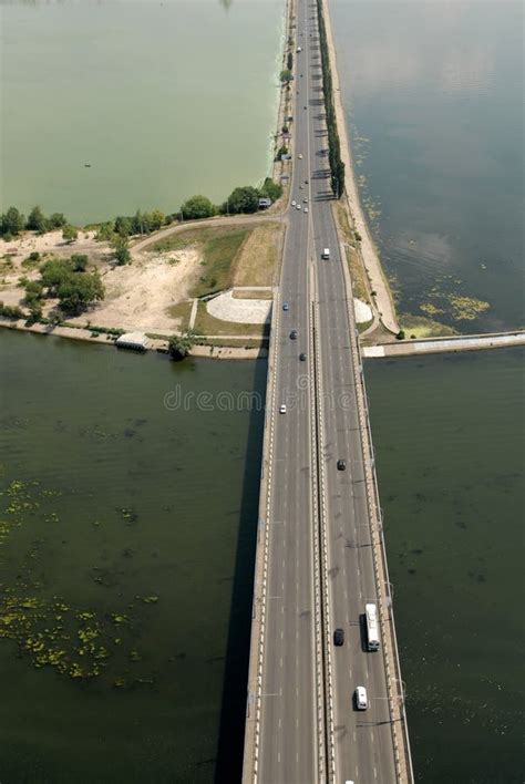 Bridge aerial view stock image. Image of automobiles - 15468179