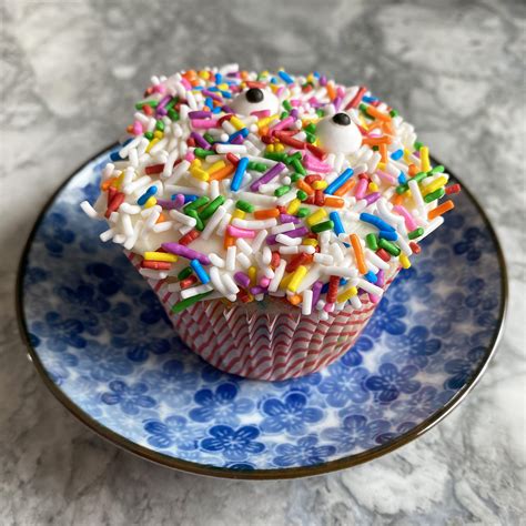 Rainbow Sprinkle Cupcakes