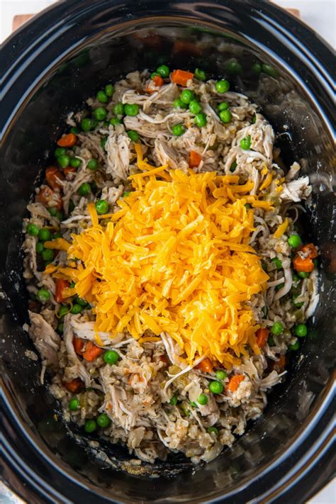 Crockpot Chicken and Rice | Easy Dinner Ideas