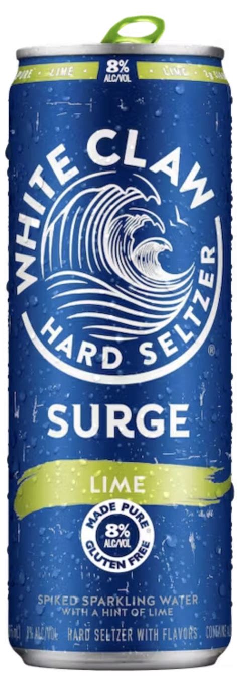 White Claw Surge Lime 4 Pack 16 Oz Can Yankee Spirits