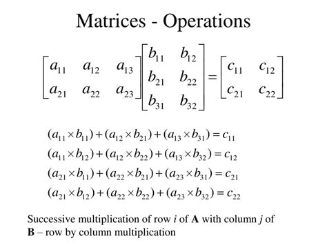 Matrices Introduction Lecture 1 3 Online Presentation