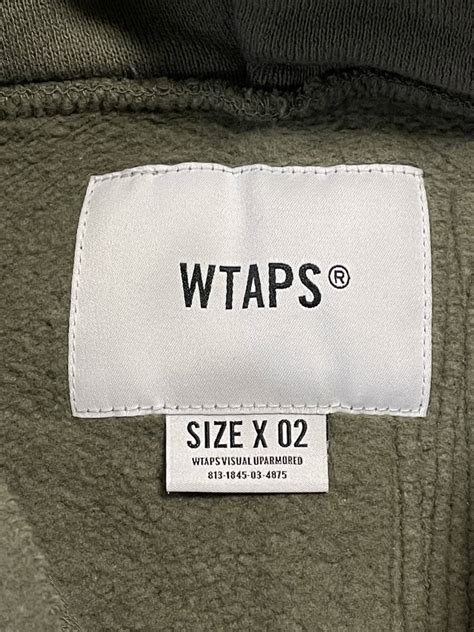 未使用品 Mサイズ 21ss Wtaps ダブルタップス 211atdt Csm39 Rags Hooded Cotton スウェット