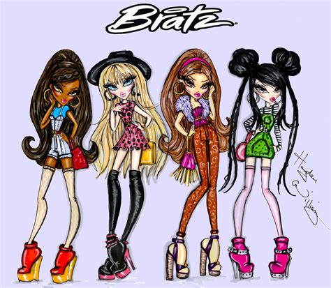 Hayden Williams Fashion Illustrations Bratz 12th Anniversary By Hayden