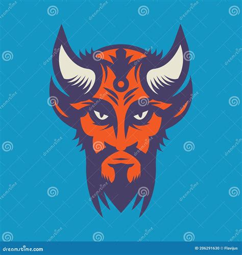 Red Devil Head Stock Vector Illustration Of Devil Logo