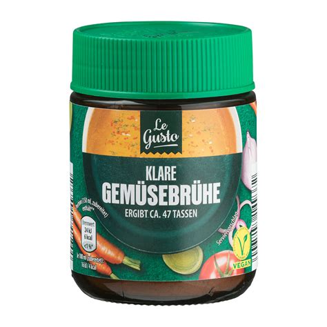 LE GUSTO Klare Gemüsebrühe günstig bei ALDI Nord