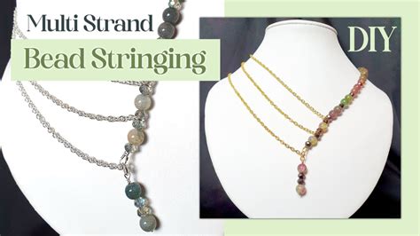 Make Your Own Multi Strand Necklace And Finish It Like The Professionals