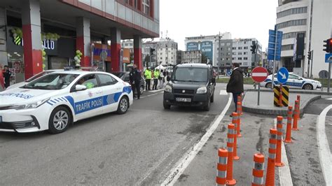 Samsun Cumhuriyet Caddesi Nde Hareketli Dakikalar Samsun Haber