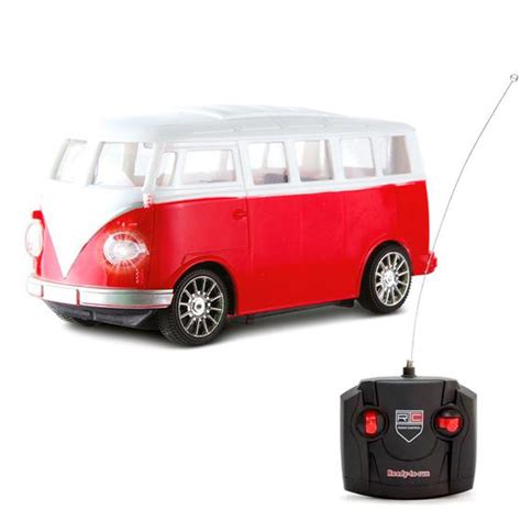 Carrinho Kombi Controle Remoto Clássica Luzes Polibrinq Carrinho