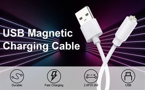 Amazon Bicmice Magnetic USB DC Charger Cable Replacement Charging