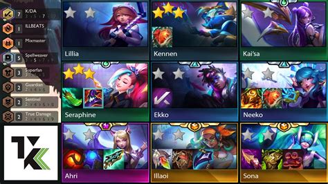 New Chinese Headliner Seraphine 3 ⭐⭐⭐ 7 Kda 5 Spellweaver Into Almost