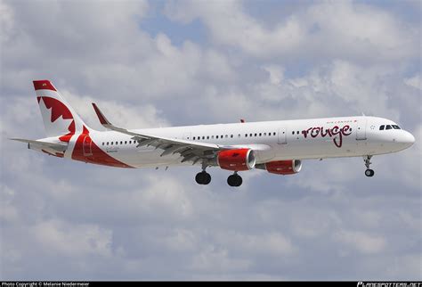 C FJQH Air Canada Rouge Airbus A321 211 WL Photo By Melanie