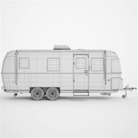 Airstream Bambi Long Modelo D Obj Fbx Max Free D