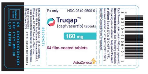 TRUQAP AstraZeneca Pharmaceuticals LP FDA Package Insert