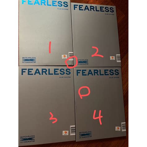 Jual Le Sserafim Fearless Album Only Photobook Mini Debut Album