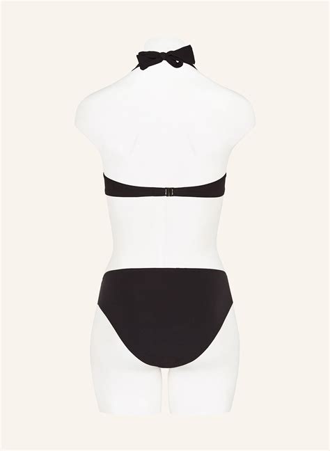 Lidea Neckholder Bikini Top SPORTS CLUB In Schwarz