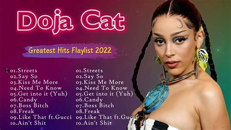 Doja Cat Greatest Hits Full Album Best Songs Of Doja Cat Playlist 2022 Youtube