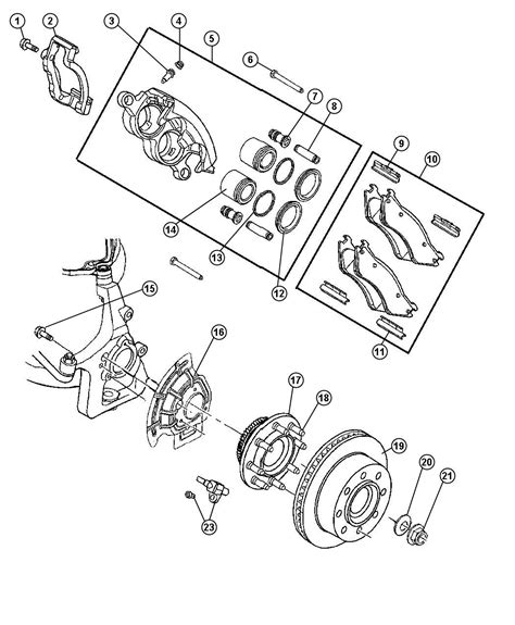 Dodge Ram 1500 Rear Brake Diagram