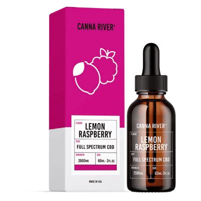 Delta Prducts Canna River Full Spectrum Tincture Mg Lemon