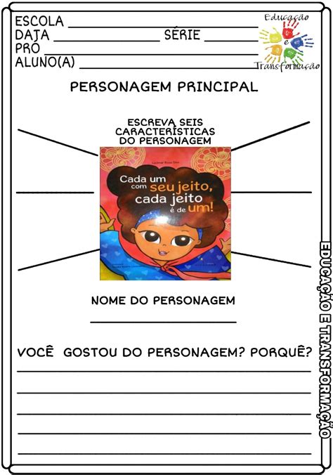 Projeto do livro Cada um seu jeito cada jeito é de um