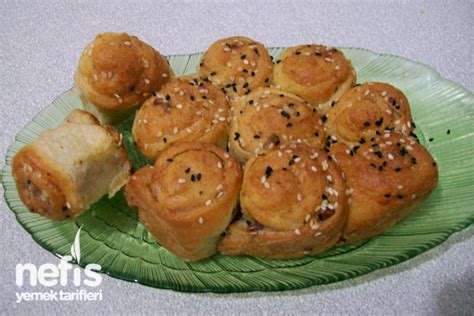 Tahinli Cevizli Rulo Çörek Nefis Yemek Tarifleri