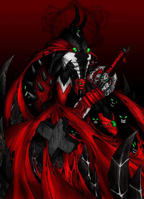 Chaos Spawn - color by phantom62 on DeviantArt