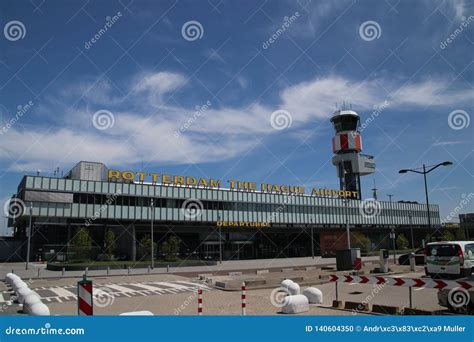 Main Building for Arrivals and Departure of Rotterdam the Hague Airport ...