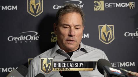 Bruce Cassidy Availability 227 Vegas Golden Knights