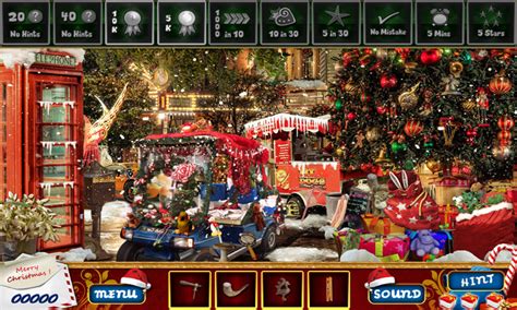 Playhog 239 Hidden Object Games Free New Street Christmas App On