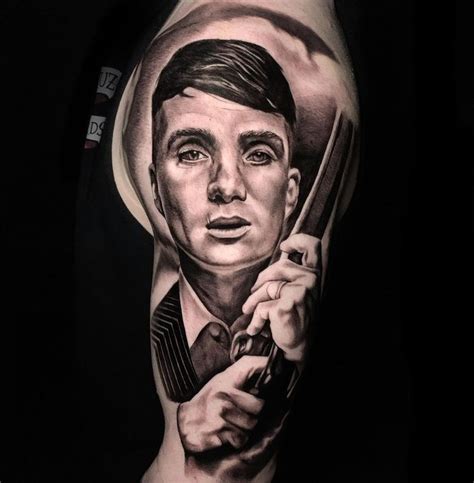 Realism Tattoos Black Grey On Instagram Cillian Murphy Portrait