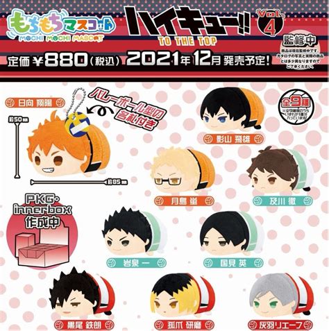 Stuffed Mochi Mochi Mascot Karasuno Nishinoya Yuu Doll