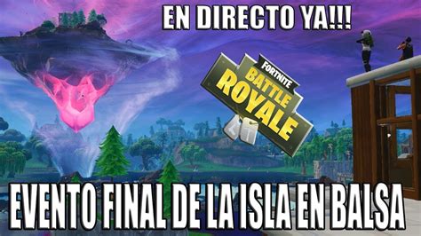 Evento Final De La Isla Flotante En Directo Esta En Poza Permeable