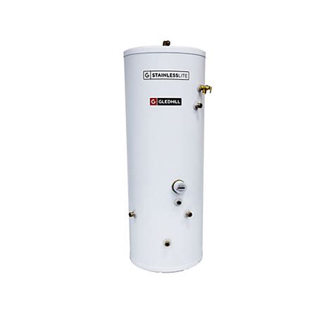 Gledhill Stainless Steel 210l Indirect Unvented Cylinder City Plumbing Supplies