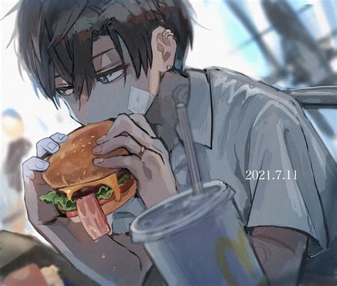 「🍔 」海ばたりお仕事募集中のイラスト