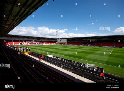 Doncaster Rovers FC. Eco-Power Stadium Stock Photo - Alamy