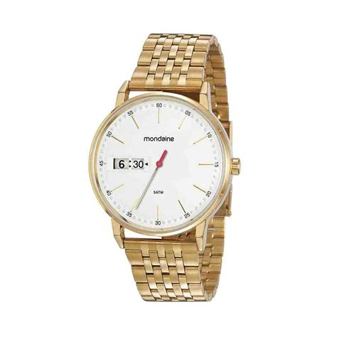 Relógio Mondaine Masculino Dourado 32224GPMVDE1 ELISTER