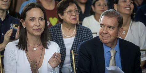 Fiscal A Abre Investigaci N A Mar A Corina Machado Y Edmundo Gonz Lez