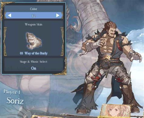 Granblue Fantasy Versus Character Colors Soriz And Djeeta Granblue En