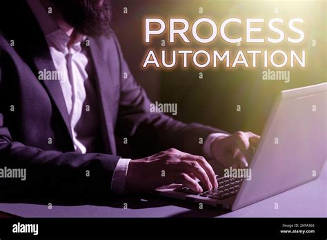 Writing Displaying Text Process Automation Word Written On The Use Of