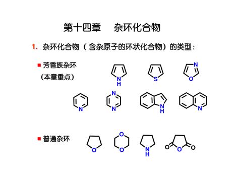 第十四章 杂环化合物word文档在线阅读与下载无忧文档