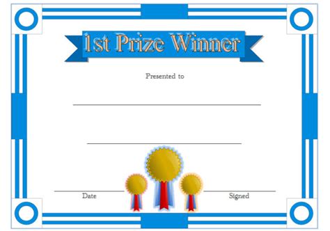 Download 12 Winner Certificate Template Ideas Free Fresh