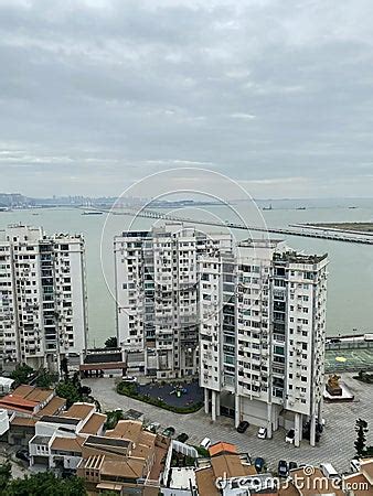 Macau Macao Outdoor Taipa Pearl On The Lough Landscape HZMB Hong Kong