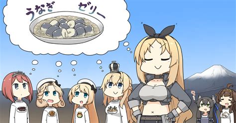 Kongou Warspite Jervis Ark Royal Nelson And 2 More Kantai