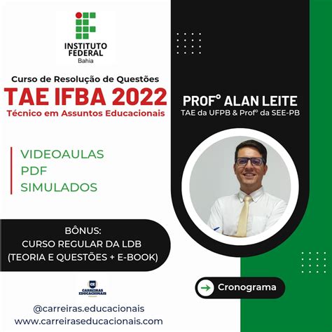 Tae Ifba 2022 Técnico Em Assuntos Educacionais Carreiras