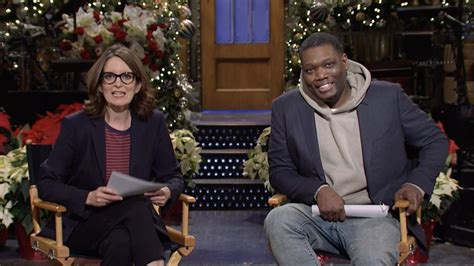 SNL: Tina Fey Fills in for Colin Jost on Weekend Update