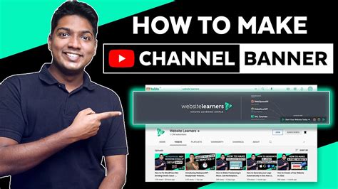 How to Make a YouTube Banner | YouTube Channel Art Tutorial - YouTube