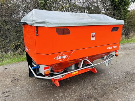 Kuhn Axis Fertiliser Spreader Broadcaster For Tractor Vgc Plus Vat